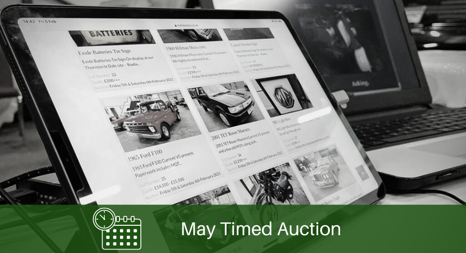 May Timed Auction